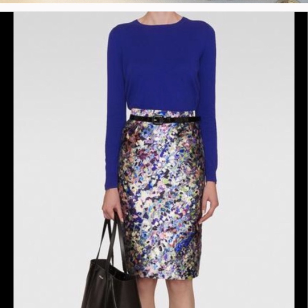 NWT LK Bennett Susanna floral pencil skirt
